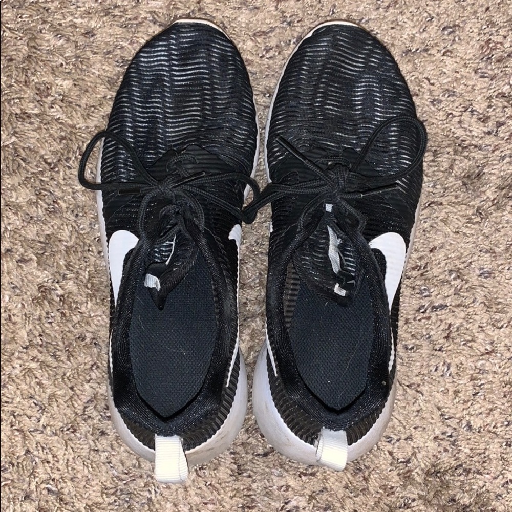 Black Nike sneakers